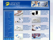 Tablet Screenshot of harmony-vos.sk